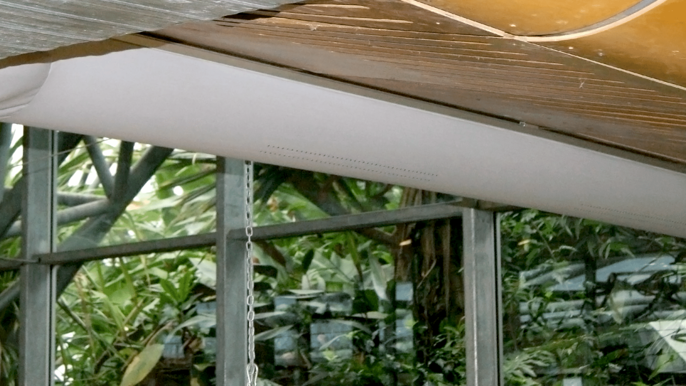 Eden Project eco-friendly fabric ducting