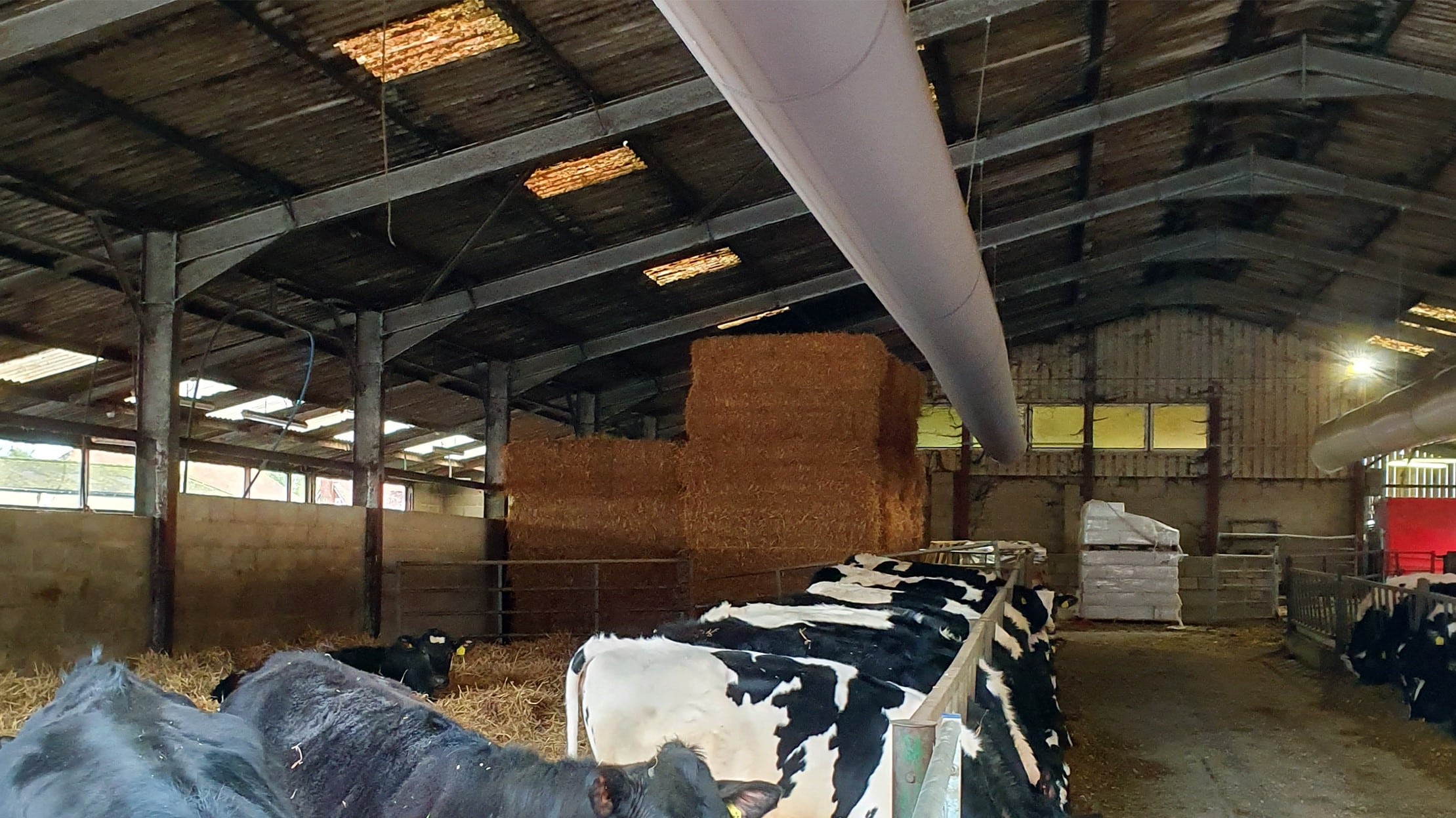 agricultural fabric duct