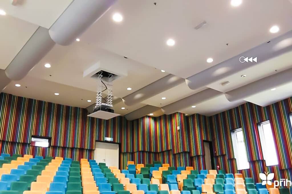 theatre fabric ducting